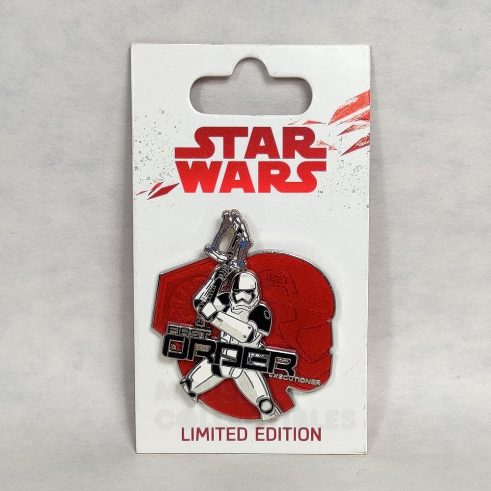 Disney Parks Star Wars Pin The Last Jedi First Order Stormtrooper Executioner